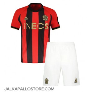 OGC Nice Kotipaita Lapsille 2024-25 Lyhythihainen (+ shortsit)